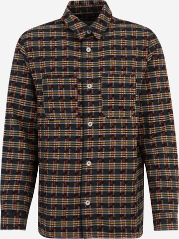 Rotholz Regular fit Button Up Shirt in Grey: front