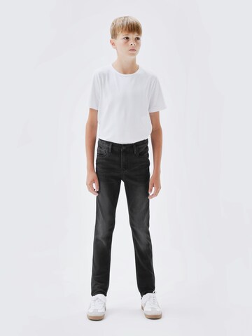 NAME IT Slim fit Jeans 'Theo' in Grey: front