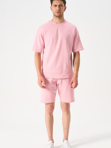 LOUIS LECLER Trainingsanzug 'Ace'‌‌‌ in Pink