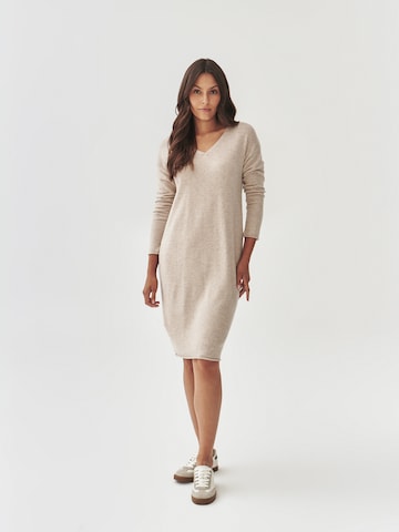 Robes en maille 'HOPE' TATUUM en beige