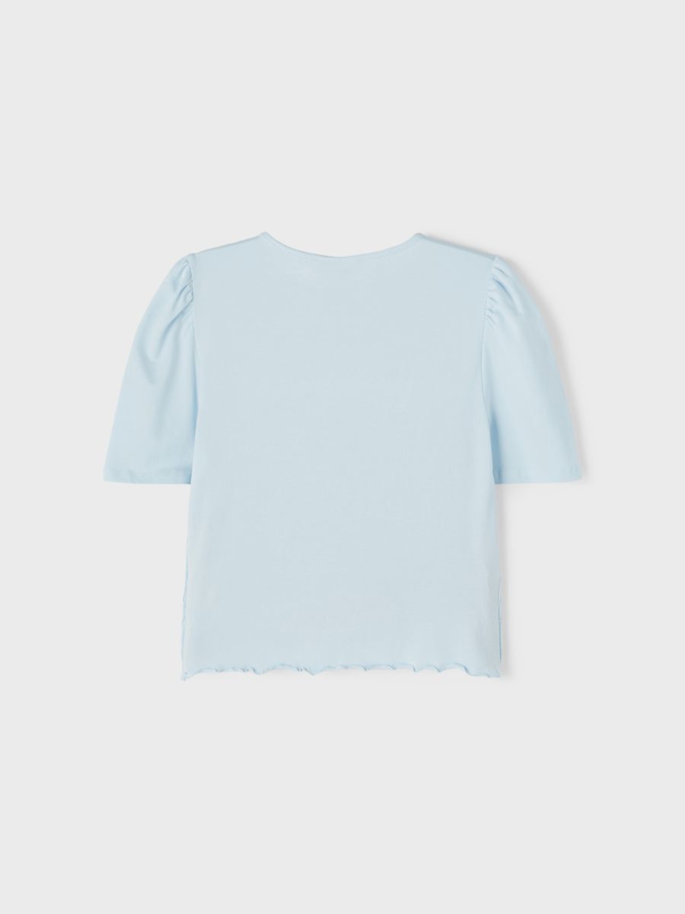 Kinder Teens (Gr. 140-176) NAME IT Bluse in Hellblau - UZ55709 Kinder Teens (Gr. 140-176) NAME IT Bluse in Hellblau - UZ55709