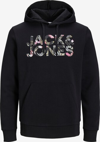 JACK & JONES Sweatshirt 'JEFF' in Black: front