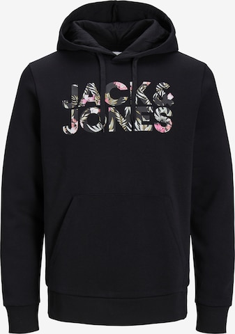 JACK & JONES Sweatshirt 'JEFF' in Schwarz: predná strana