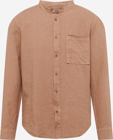 Chemise 'Eddie 5706' NN07 en marron : devant