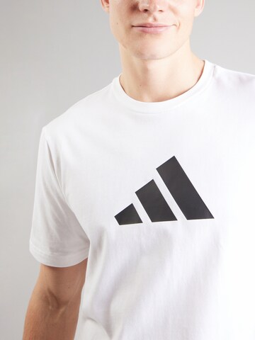 Maglia funzionale 'FI 3BAR' di ADIDAS SPORTSWEAR in bianco