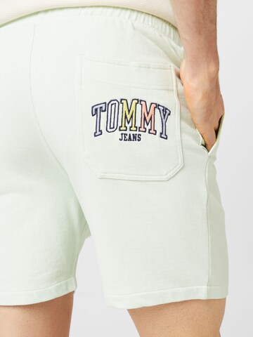 TOMMY HILFIGER Normální Kalhoty – zelená