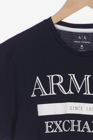 ARMANI EXCHANGE T-Shirt M in Blau