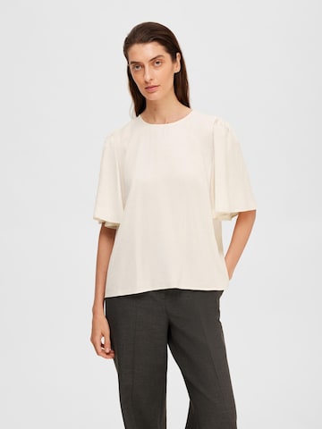 SELECTED FEMME Blouse in Beige
