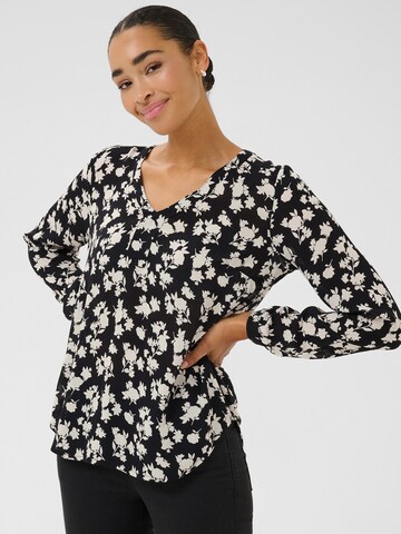 Camicia da donna 'KA Amber' di Kaffe in nero: frontale