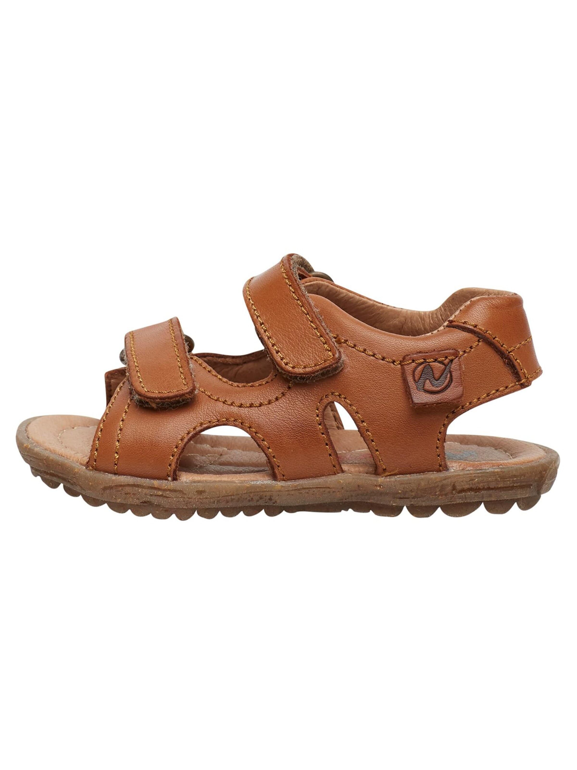 NATURINO Open shoes in Brown: front