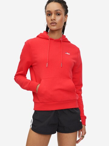 FILA - Sweatshirt 'BRUCHSAL' em vermelho: frente