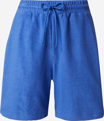 DAN FOX APPAREL Regular Broek 'Miko' in Blauw: voorkant