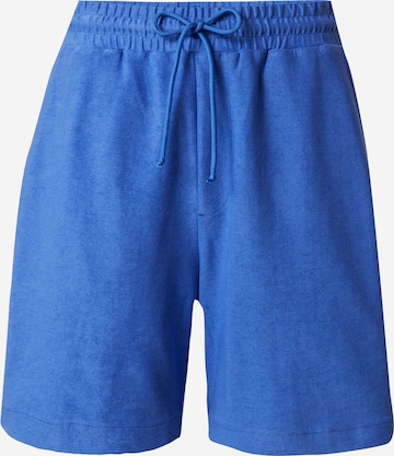 DAN FOX APPAREL - regular Pantalón 'Miko' en azul: frente