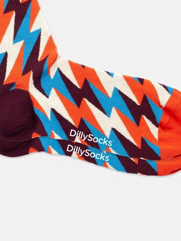 DillySocks Socks 'On A Short Trip' in Mixed colours