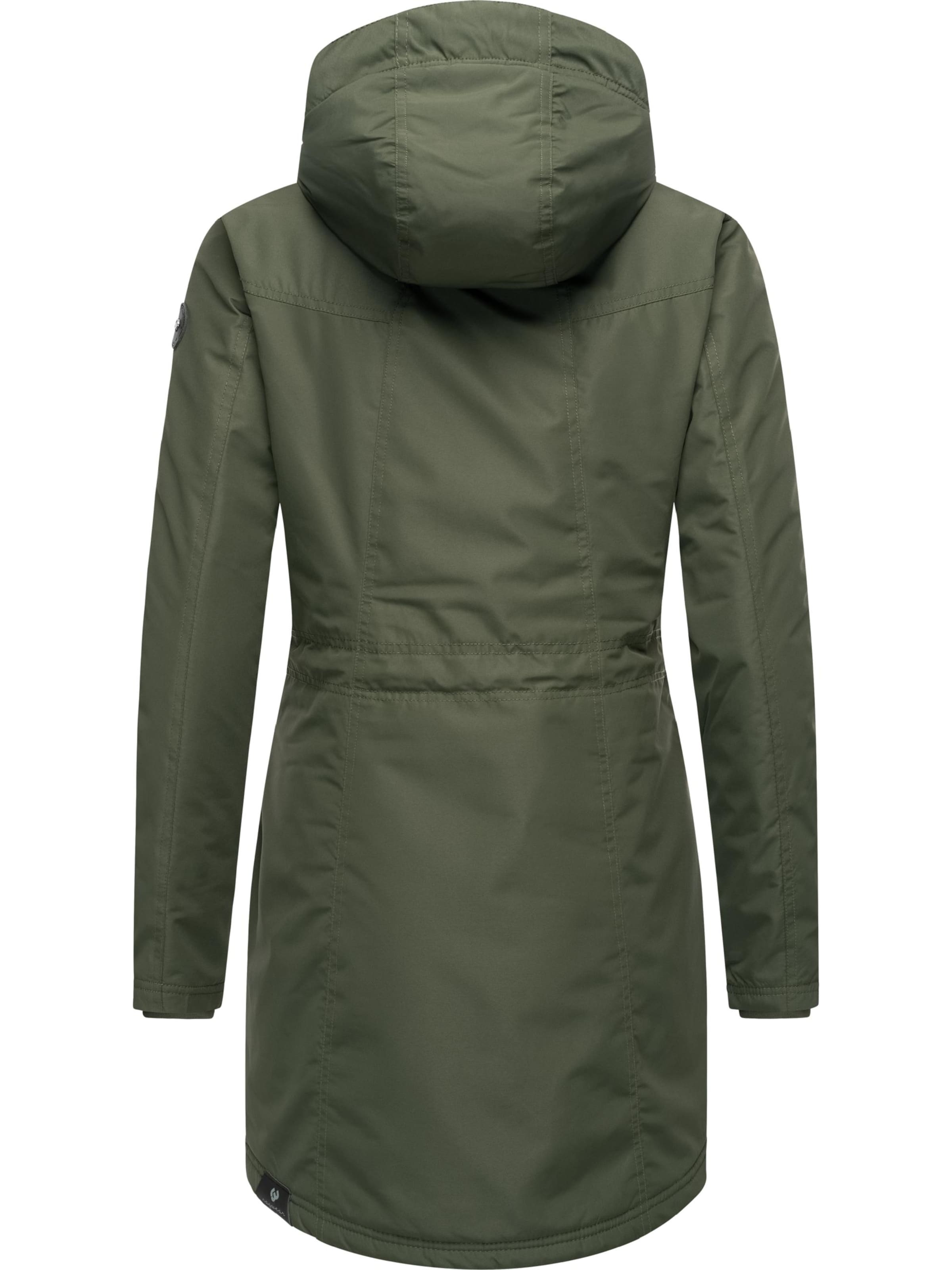 Ragwear Winter parka 'Elsien' in Green
