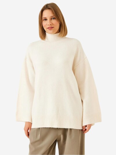 Bianco Lucci Sweater in S-M in Beige, Item view