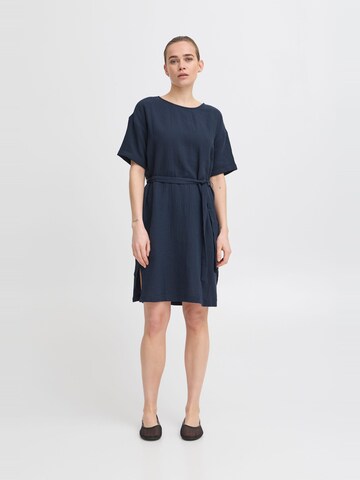 Robe ' IHMIKA ' ICHI en bleu
