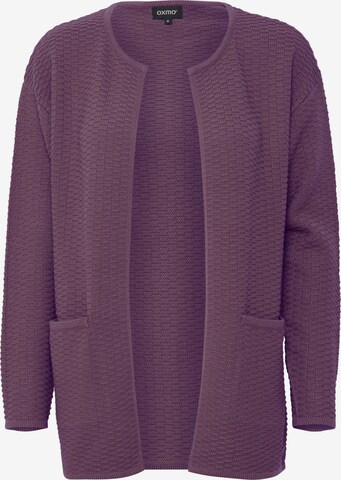 Cardigan Oxmo en violet : devant