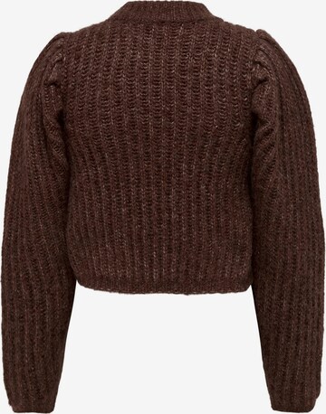 ONLY Sweter w kolorze brązowy