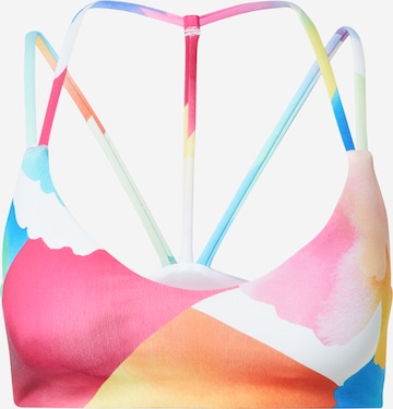 Hurley Bralette Athletic Bikini Top 'SUNDANCE' in Mixed colors: front
