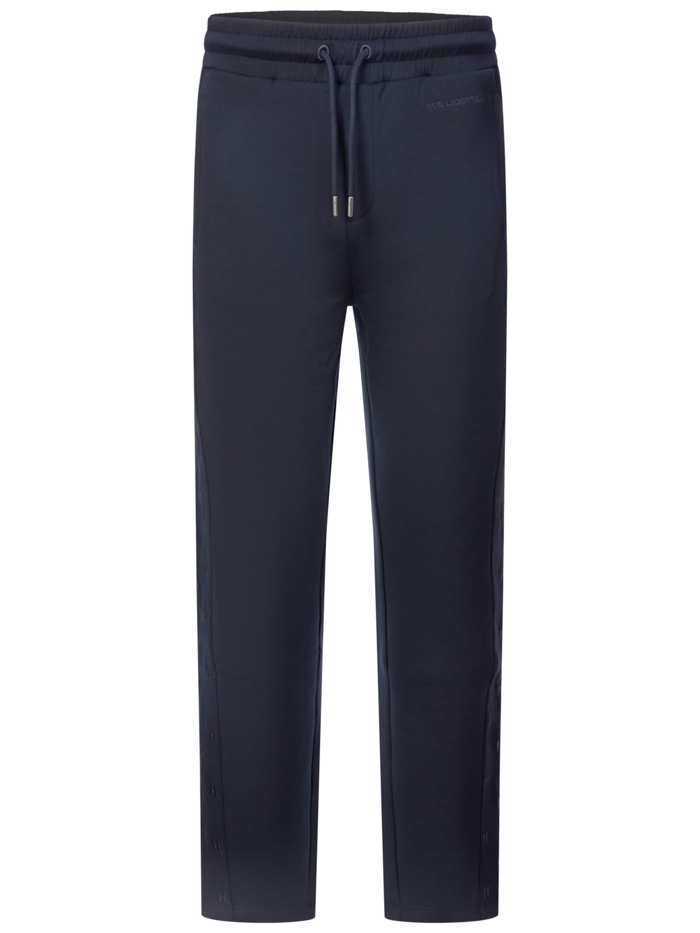 Pantalon Karl Lagerfeld en bleu : devant