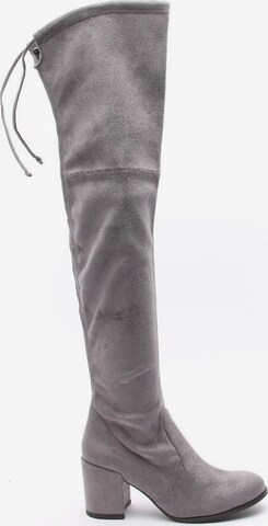 Stuart Weitzman Dress Boots in 39 in Grey: front