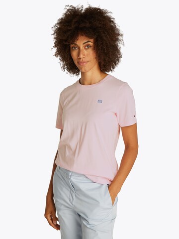 TOMMY HILFIGER - Camiseta en rosa: frente