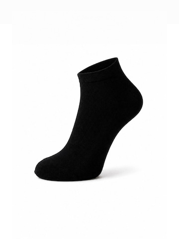 El Sueno - Calcetines 'Sneaker' en negro: frente