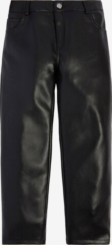 GUESS Regular Pants in Black: front