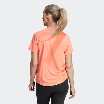 ADIDAS PERFORMANCE - Camiseta funcional 'Own the Run' en naranja