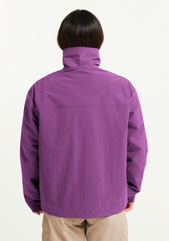 JACK WOLFSKIN Outdoor Jacket in Purple