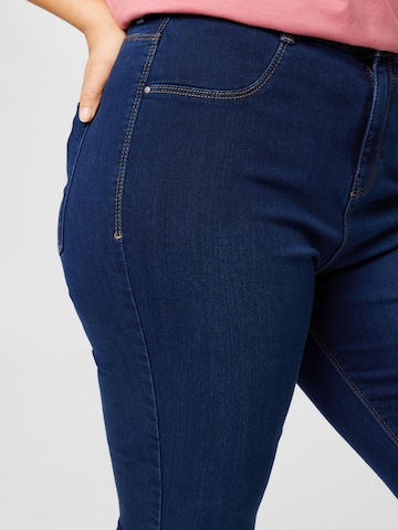 Dorothy Perkins Curve Skinny Jeans in Blue