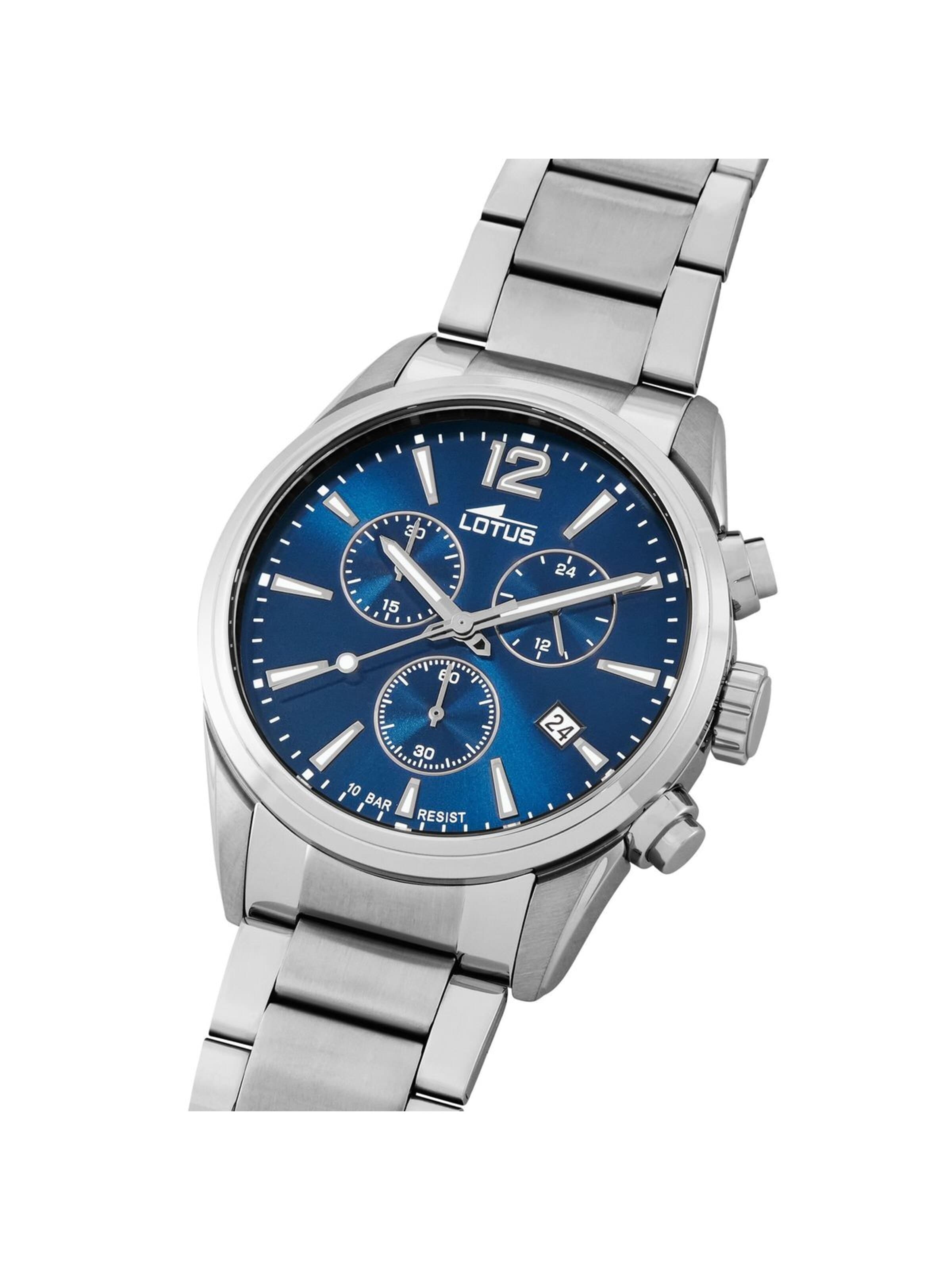Lotus Analoog horloge in Blauw