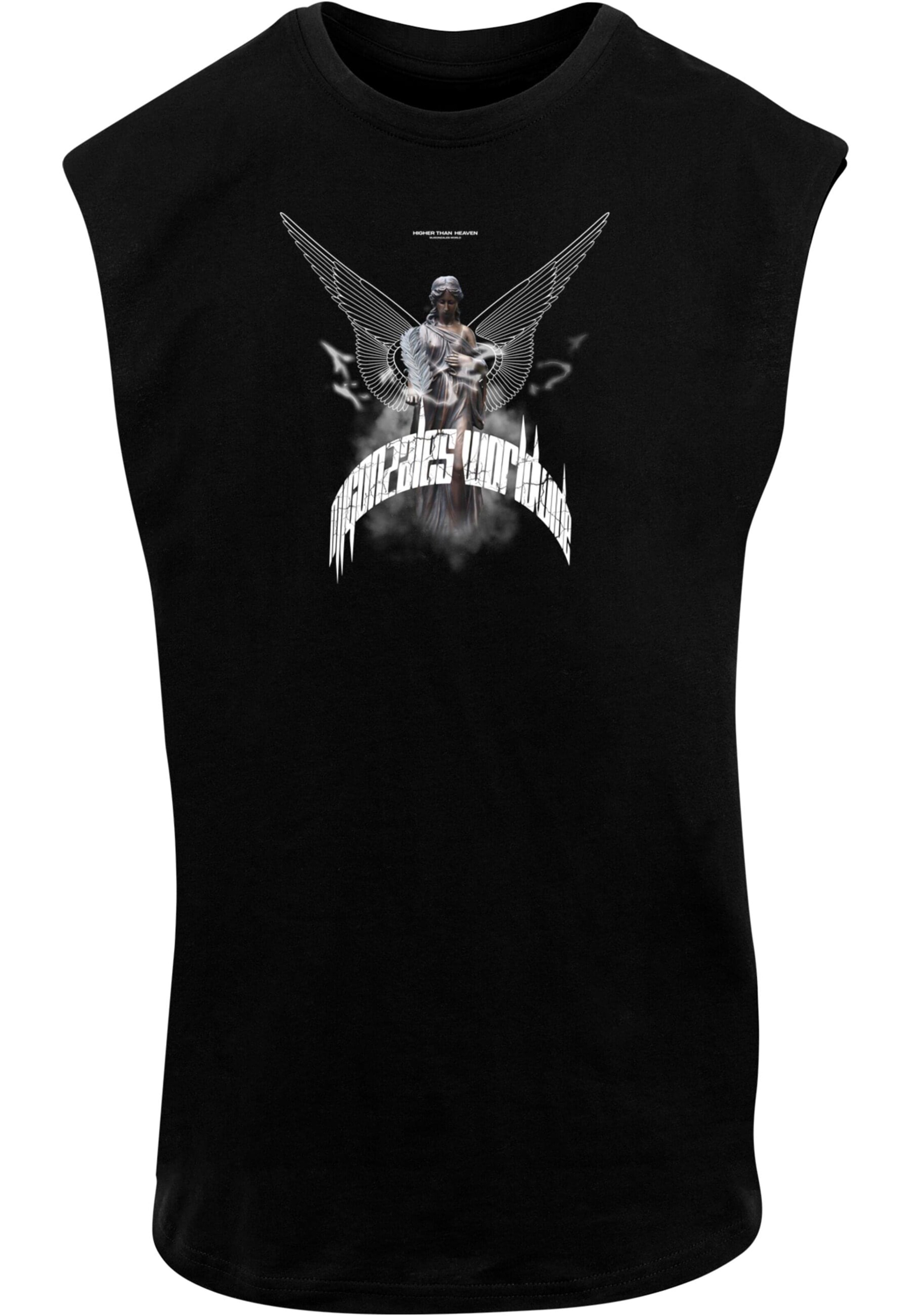 MJ Gonzales Bluser & t-shirts 'Higher Than Heaven V.9' i sort: forside