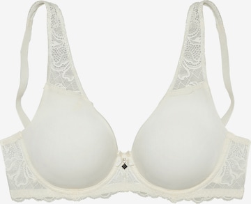 LASCANA T-shirt Bra in White: front