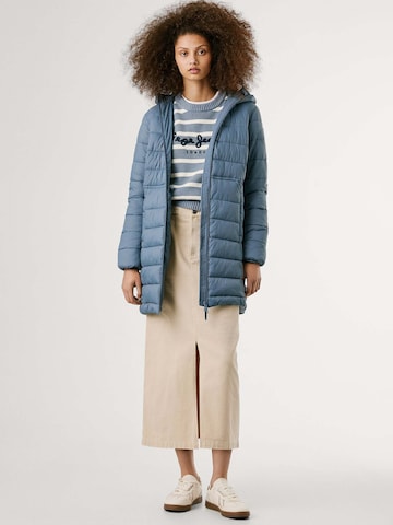 Pepe Jeans Winterjas 'Sally' in Blauw