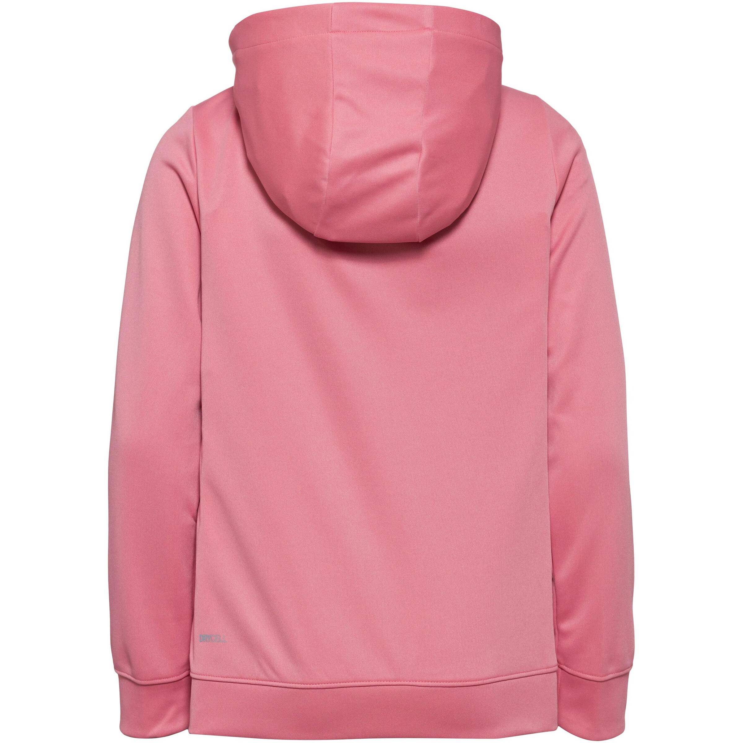 PUMA Athletic Zip-Up Hoodie 'Tad Essentials' in Pink