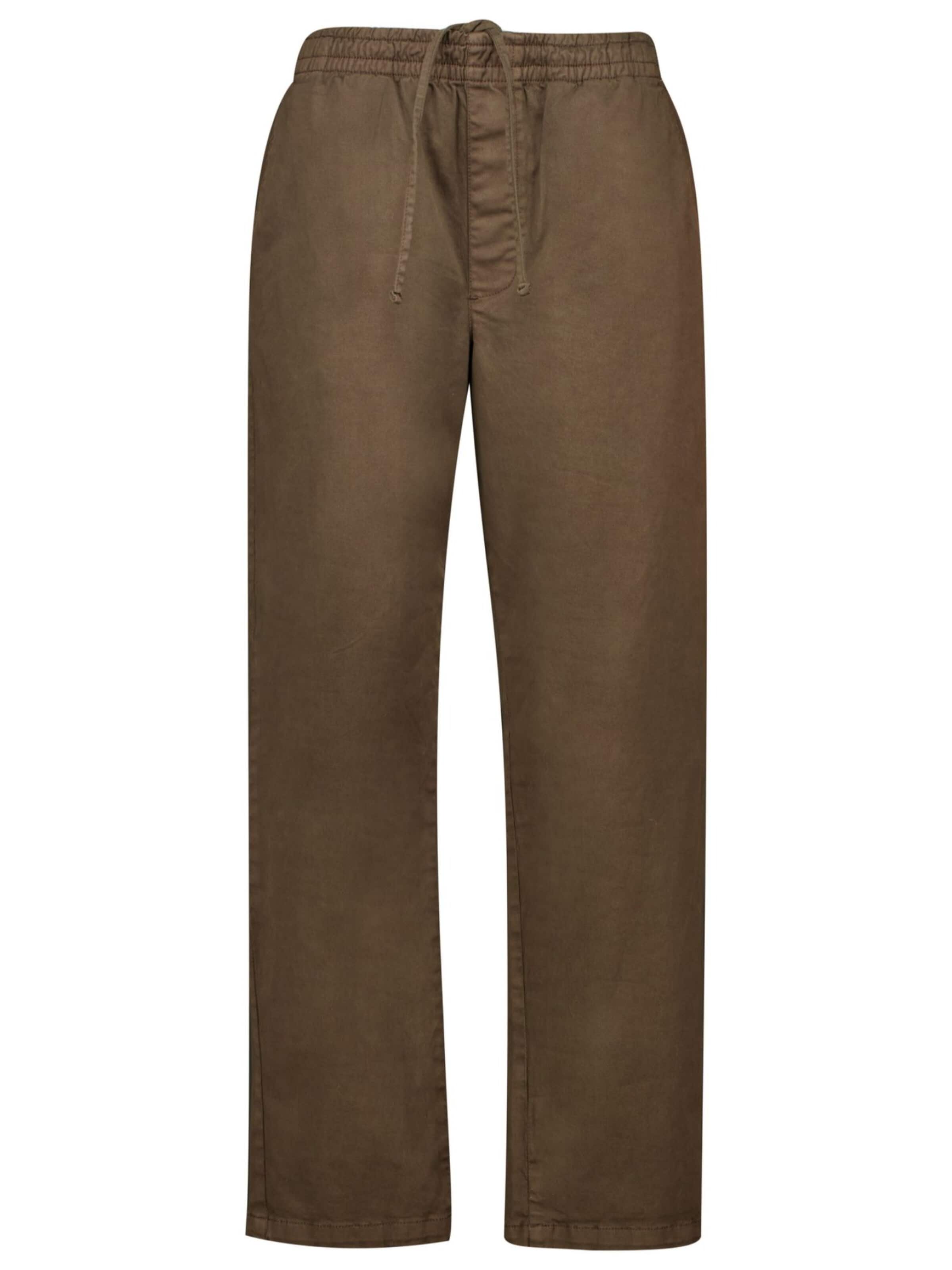 Loosefit Pantalon Deeluxe en marron : devant