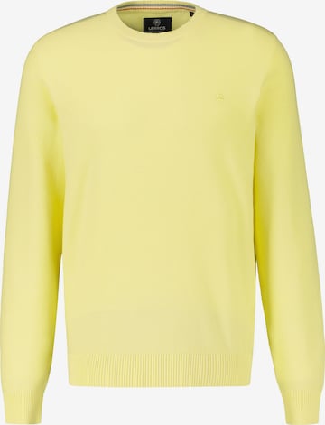 Pull-over LERROS en jaune : devant