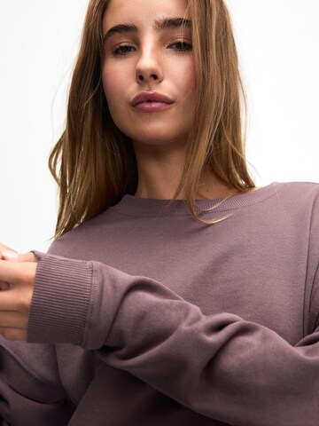 Sweat-shirt Pull&Bear en violet