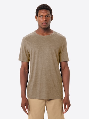 VAUDE Performance Shirt 'Redmont Hemp' in Beige: front