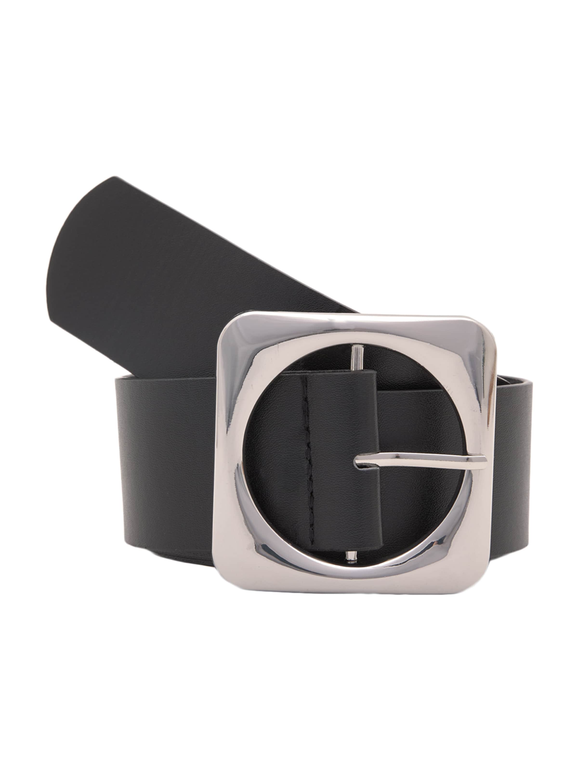 Pull&Bear Gürtel in Schwarz: Vorderseite