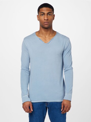 Zadig & Voltaire Shirt in Blauw: voorkant