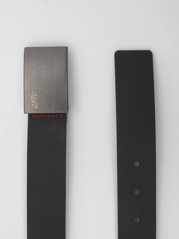 Pull&Bear Bälte 'STWD' i svart