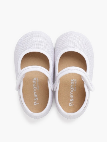 Ballerines Pisamonas en blanc