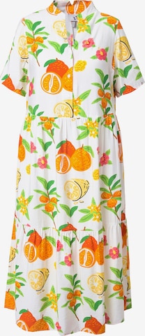 Robe Ulla Popken en mélange de couleurs : devant