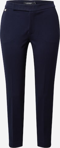 Lauren Ralph Lauren Slimfit Spodnie 'ADOM' w kolorze niebieski: przód