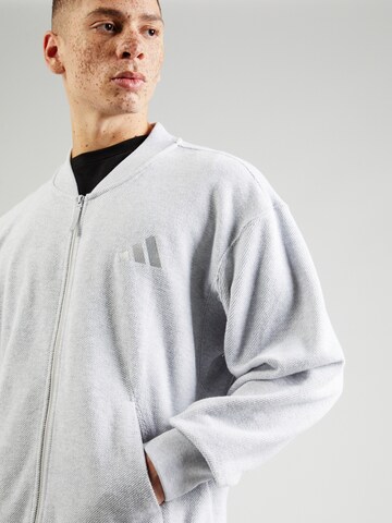 Veste de sport 'A SZN' ADIDAS SPORTSWEAR en gris