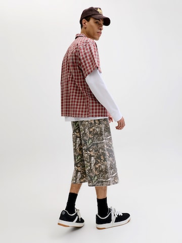 JACK & JONES Baggy Τζιν 'JJIBILLY JJORIGINAL' σε πράσινο