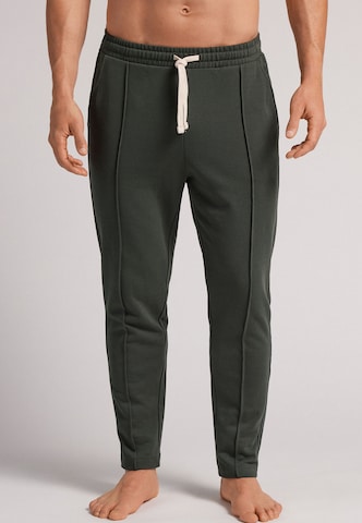 INTIMISSIMI Tapered Pants in Green: front